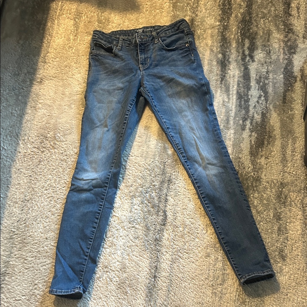 GAP Women's Skinny Jeans in Denim Blue